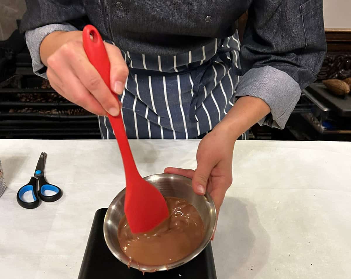 Christmas Chocolate Making
