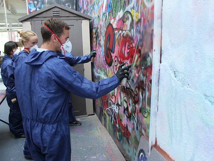 Graffiti Workshop London Team Building Activities